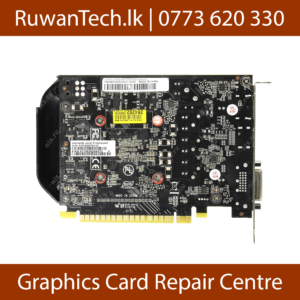 Palit GTX 1050 Ti Stormx 4GB Back