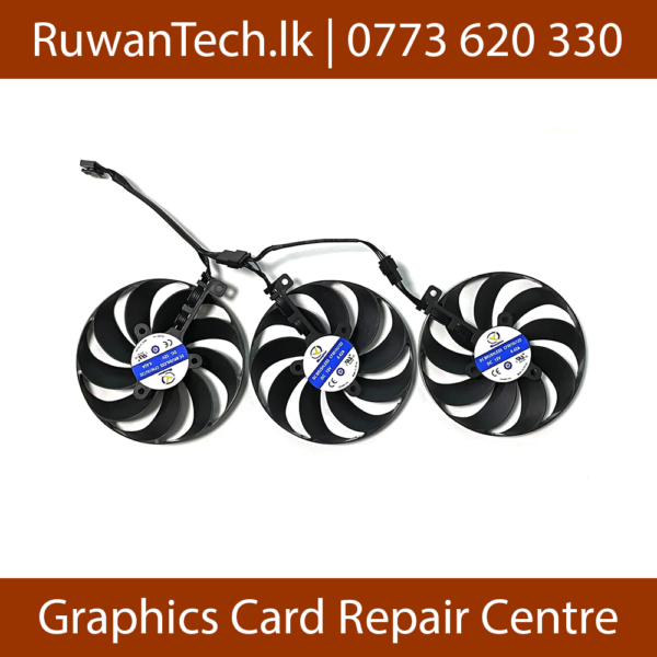 Champion CF9010U12D DC 12V Black Fans 9 Wings Cooling Fan for ASUS TUF RTX 3060 3060Ti 3070 3080 3090 - Image 2