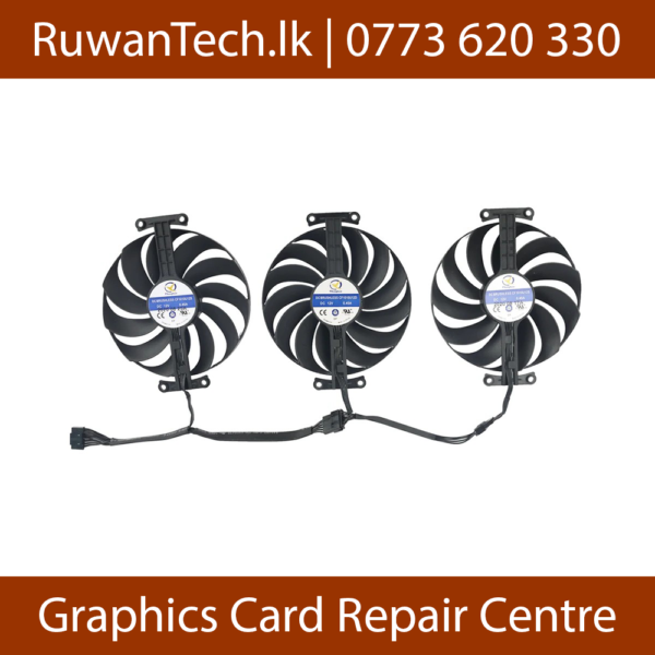 Champion 95MM CF1010U12S Black Fans 11 Wings Cooling Fan for ASUS ROG STRIX RTX 3090 3080 3080Ti 3070 - Image 2