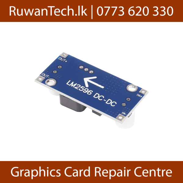 LM2596 step down device Back