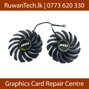 MSI GTX 1660 Fans Front