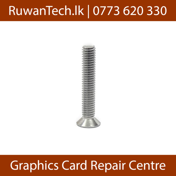 M2 10mm Countersunk Flat Head Screw Silver