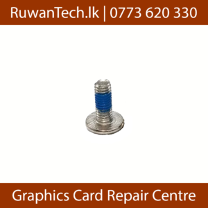 M2 3mm Blue Nylok Screws Silver