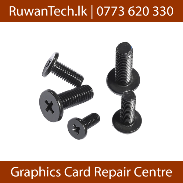 M2 M2.5 Cross Phillips Flat Head Screws Black