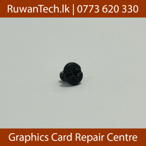 M3.5 5mm Phillips Head Pan Screws Black