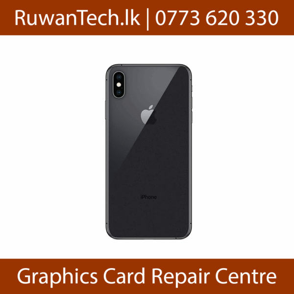 iPhone XS Max Space Gray Back