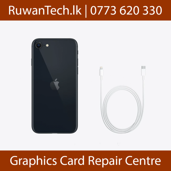 iphone SE3 64GB Black Back
