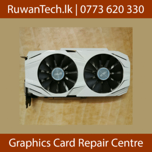 Asus Dual GTX 1060 3GB front