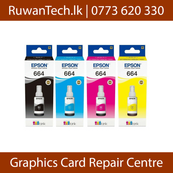 Epson 664 ink Set Debug