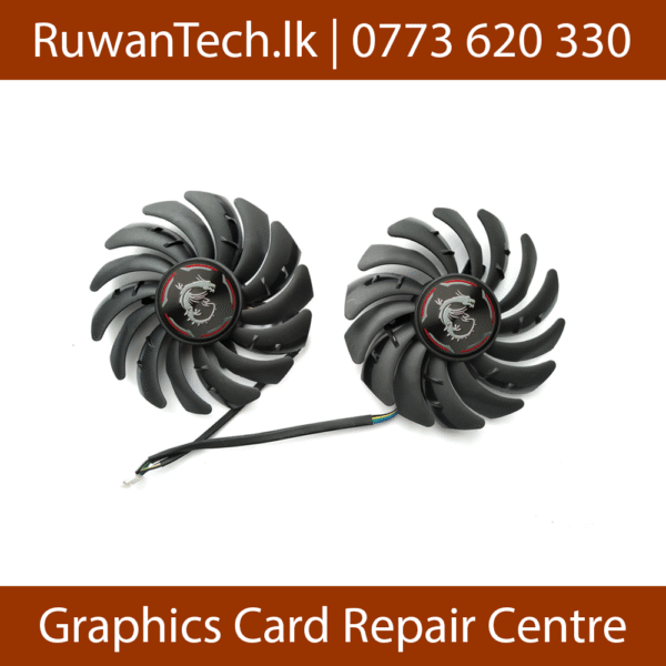 Power logic PLD09210S12HH MSI TWIN Fan Front