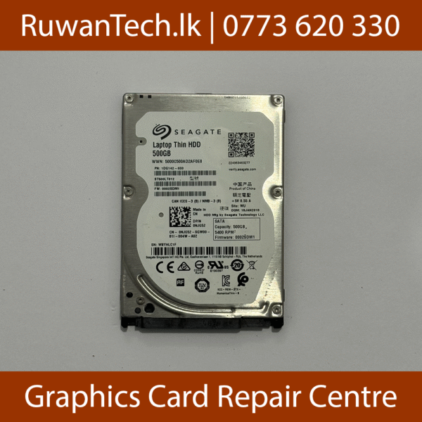 Seagate Thin HDD 500GB Front