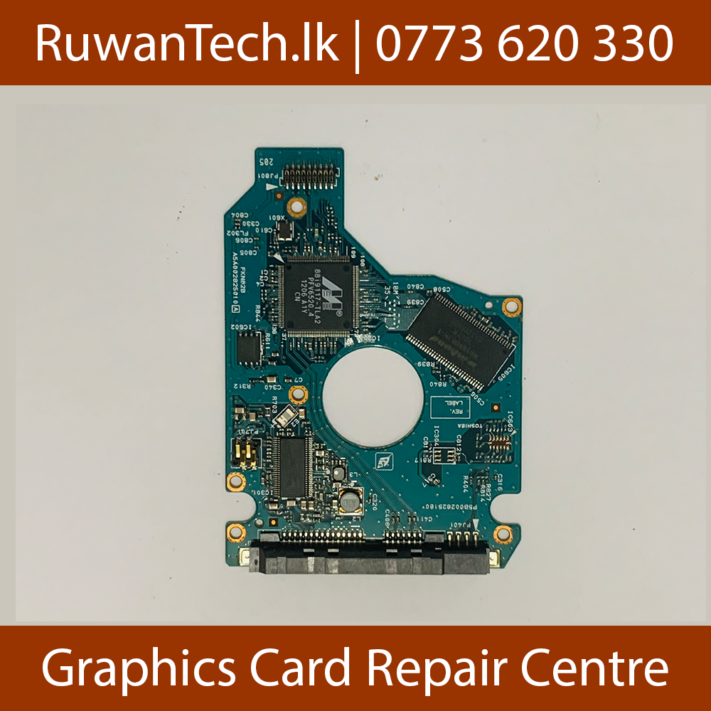 Toshiba MK5076GSX 500GB PCB Back