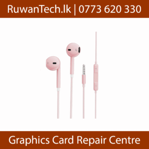 Wired Earphones Pink