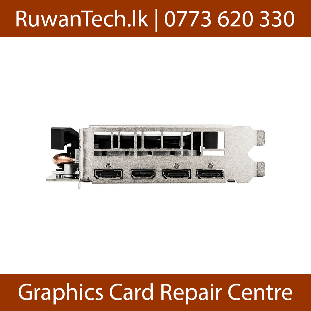 MSI GTX 1660 VENTUS XS OC 6GB Ports