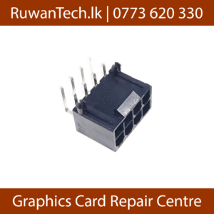 8Pin Reversed Connector Black