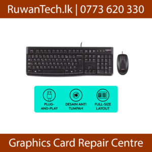 MK120 Corded Keyboard Mouse Combo